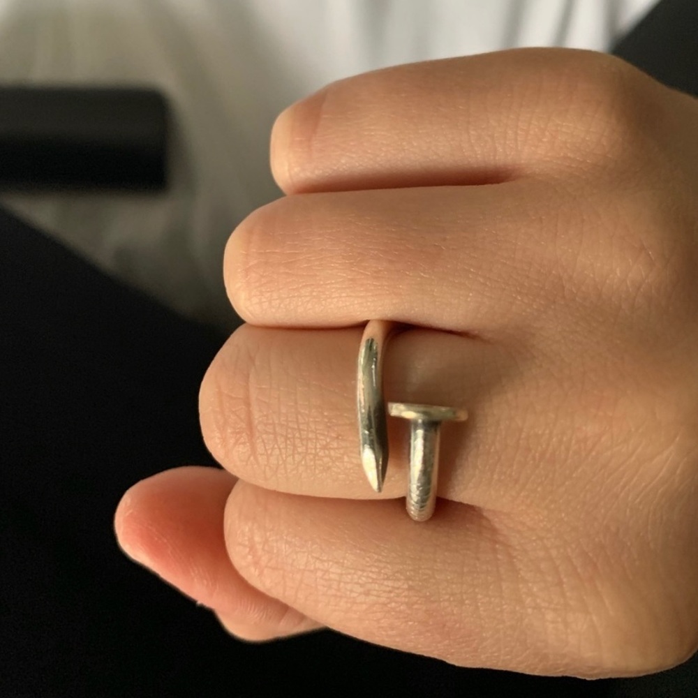 Chrome Hearts Flat Nail Ring